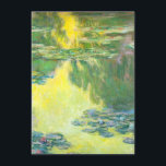 Convites Monet Sunset Waterlílias<br><div class="desc">Monet Sunset Waterlily convida. Petróleo na canvas de 1907. O impressionista Claude Monet foi um dos mais famosos dos impressionistas e continua amado por suas pinturas com lírios de água. Waterlily 1907 é uma das pinturas anteriores de lírio-d'água de Monet e apresenta o sol belamente se pondo sobre seus lagoas...</div>