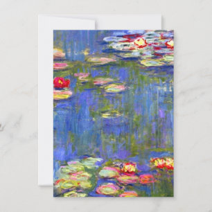 Convites Monet Water Lily