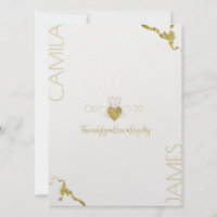 Convites Monograma Claddagh