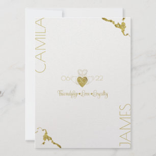Convites Monograma Claddagh