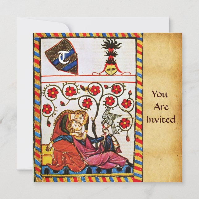 CONVITES MONOGRAMA DE AMOR ETERNO (Frente)