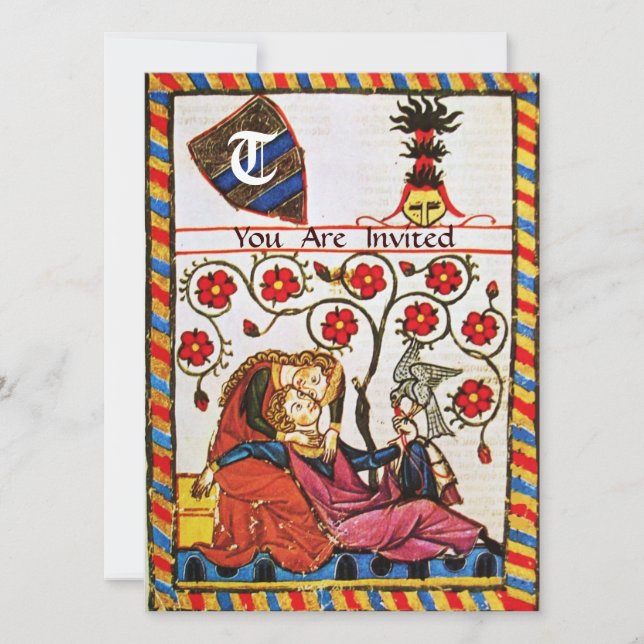 CONVITES MONOGRAMA DE AMOR ETERNO (Frente)