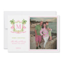 Monograma do Flamingo Crest de Pré-Papoila de Nata