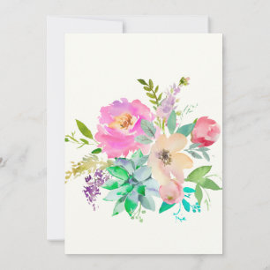 Convites Monograma do Jardim da Tarde Inglesa