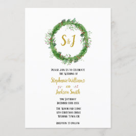 Convites Monograma e Grinalda | Casamento com Verdejante d