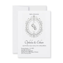 Monograma preto e branco Cachorro vitoriano