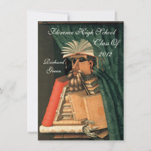 CONVITES MONOGRAMA SEAL DE SEAL DE PARCHMENT DE GRADUAÇÃO