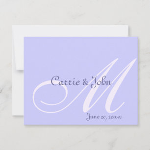 Convites Monogramas de Tom sobre Tom