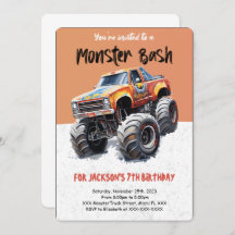 Monster Truck Birthday