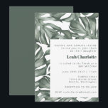 Convites Monstera Botânica Watercolor Bat Verde Mitzvah<br><div class="desc">Monstera Plant Botanic Watercolor Green Bat Mitzvah Convite</div>