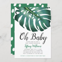 Monstera Tropical Sexo Folha Sexo Neutro Chá de fr