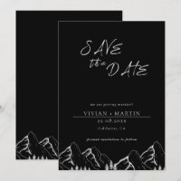 Montagens do Exterior Pino Árvore Preta Salvar a D