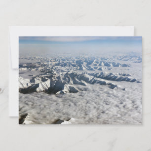 Convites Montanhas Himalaya sob nuvens - Tibete