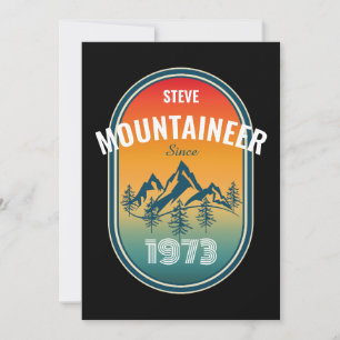 Convites Montanheira Personalizar Vintage Aniversário