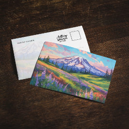 Convites Monte Rainier National Park Watercolor