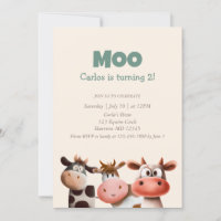 Moo, estou virando duas vacas bonitas no segundo a