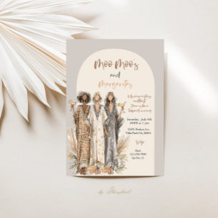 Convites Moo Moo's & Margaritas Estampa Animal