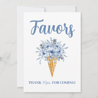 Convites Moo obrigado para o próximo sinal