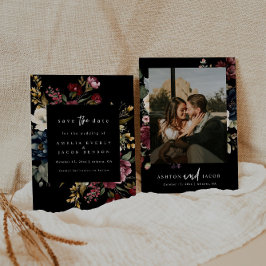 Convites Moody Wedding Salvar O Papel De Carta De Data