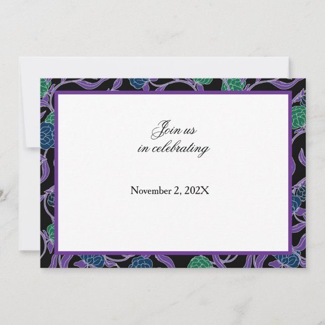 Convites Moonlit Vine - Mysticool Collection (Frente)