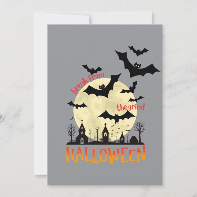 Convites Morcegos Voadores BFTG (Frente)