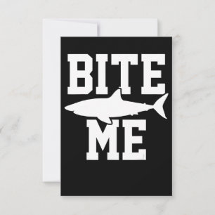 Convites Morda-me - Presente de Biologia Marinha de Tubarã