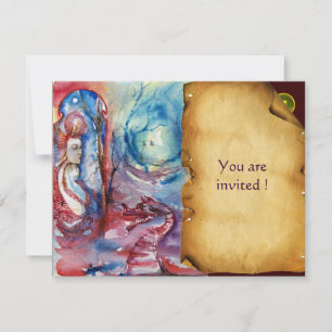 Convites MORGANA , gema de pergaminho