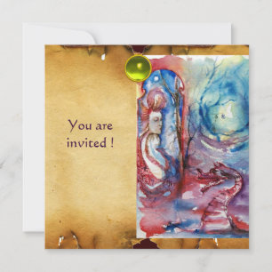 Convites MORGANA , gema de pergaminho