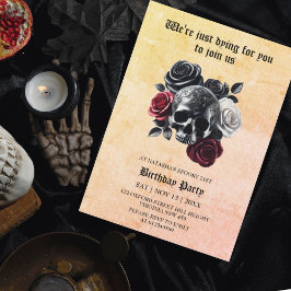 Convites Morrendo Para Você Se Juntar Ao Aniversário Do Dia