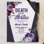 Convites Morte À Minha Festa Floral aniversário de 40 anos<br><div class="desc">Esta é uma morte ao meu Convite de festas Floral aniversário de 40 anos!</div>