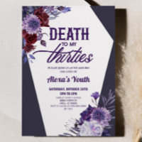 Morte À Minha Festa Floral aniversário de 40 anos