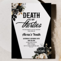 Morte À Minha Festa Floral aniversário de 40 anos