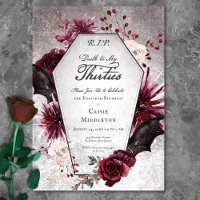 Morte gótica russa ao meu aniversário de 40 anos d