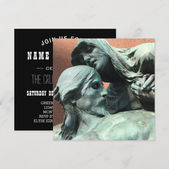 Convites morte terna (Frente/Verso)