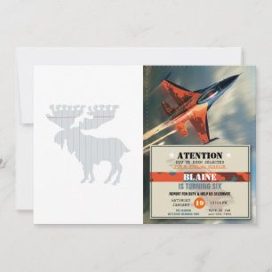 Convites Mose na página do bloco de notas - Escolha a cor 