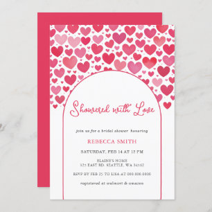 Convites Mostrado com Chá de panela de Dia de os namorados 