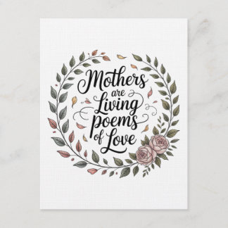 Convites Mothers Are Living Poems Of Love