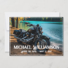 Motociclo Próximo à Celebração da Vida da Água