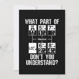 Convites Motorista De Caminhão Engraçado Você Não Enten