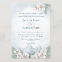 Mountain Laurel Wedding Watercolor