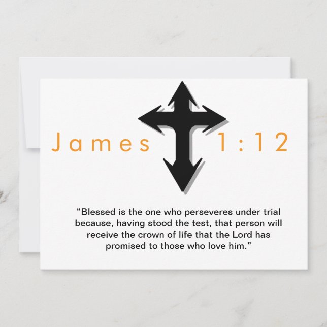 Convites Mousepad Negro da Cruz Cristã (Frente)