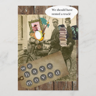 Convites Movendo sobre uma bicicleta