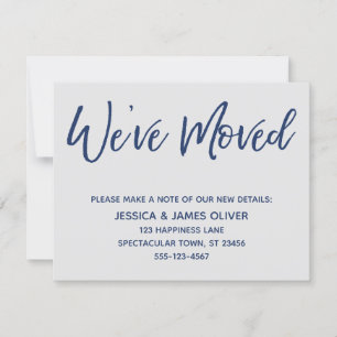 Convites Movimentamos o Marinho moderno de manuscrito na Ci