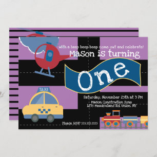 Convites Movimento Cortado Por Garota primeiro aniversario 