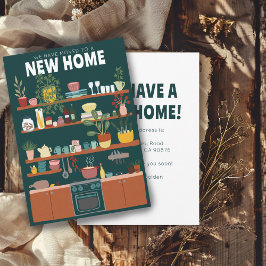 Convites Mudamos O Endereço Para Mudar A Arte Da Cozinha