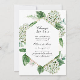Convites Mudança de Vegetação Casamento Adiado