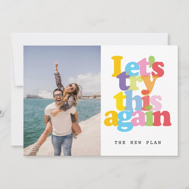 Convites Mudar a Data Adiada Cancelada Foto do Evento (Frente)