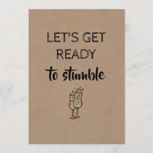 Convites Muito Engraçada Proposta de Bridesmaid / Madrinha 