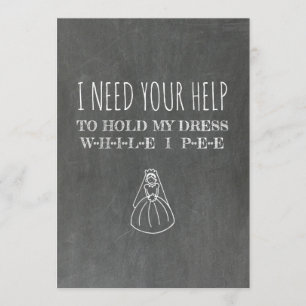 Convites Muito Engraçada Proposta de Madrinha de casamento