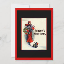 Mulher com casaco vermelho com Open House do Terri